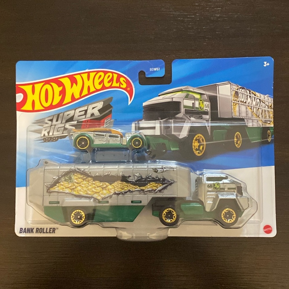 Hot Wheels Super Rigs Bank Roller
